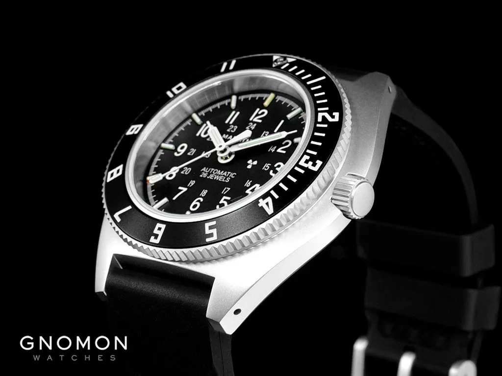 Pilot’s Navigator Stainless Steel Automatic (SSNAV-D Auto) - 3-Piece Rubber Strap Kit Ref. WW194030SS-0130