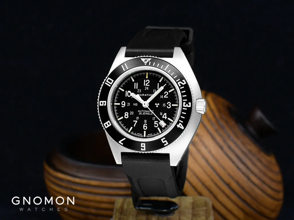 Pilot’s Navigator Stainless Steel Automatic (SSNAV-D Auto) - 3-Piece Rubber Strap Kit Ref. WW194030SS-0130