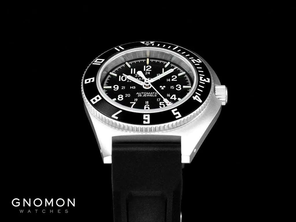 Pilot’s Navigator Stainless Steel Automatic (SSNAV-D Auto) - 3-Piece Rubber Strap Kit Ref. WW194030SS-0130