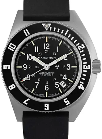Pilot’s Navigator Stainless Steel Automatic (SSNAV-D Auto) - 3-Piece Rubber Strap Kit Ref. WW194030SS-0130
