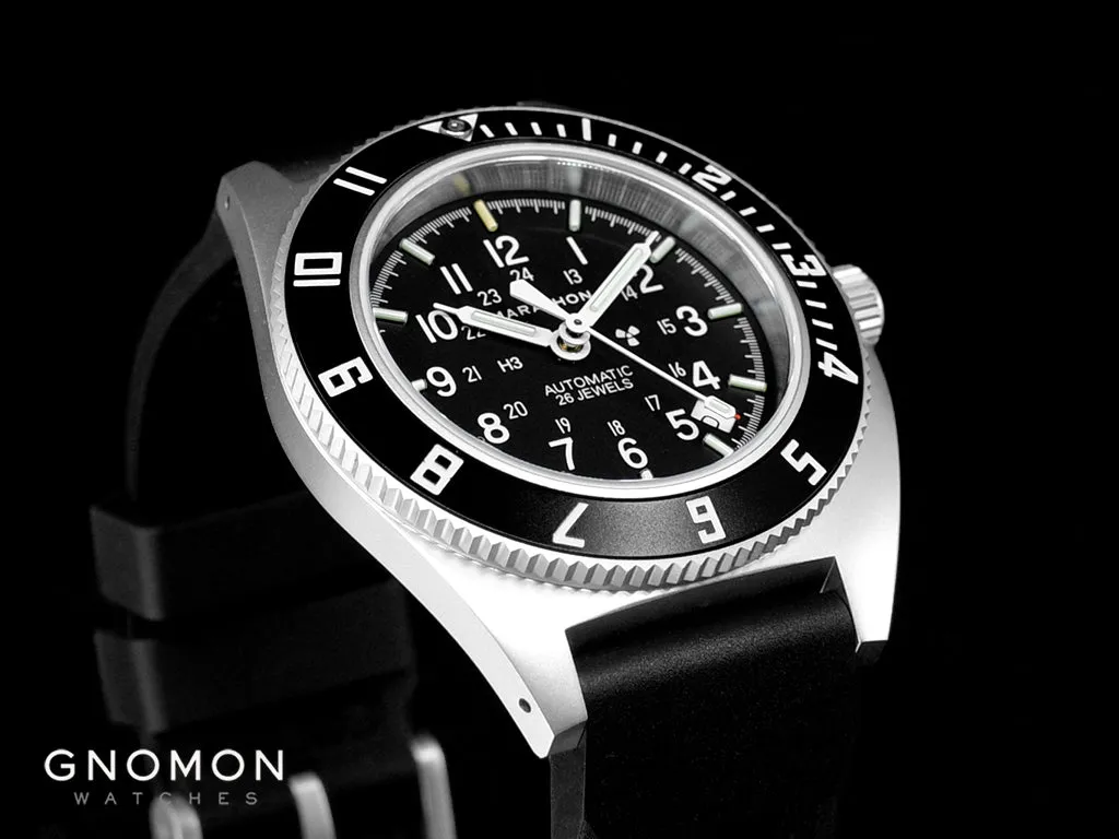 Pilot’s Navigator Stainless Steel Automatic (SSNAV-D Auto) - 3-Piece Rubber Strap Kit Ref. WW194030SS-0130