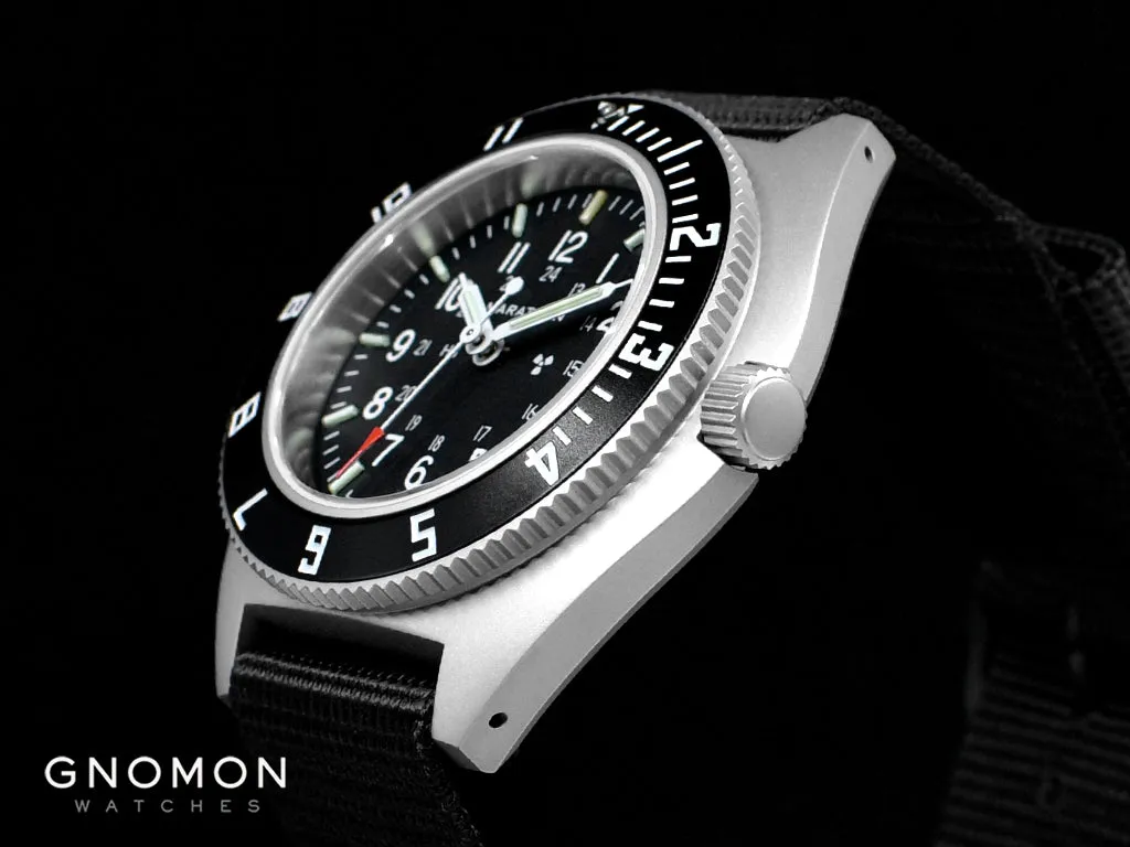 Pilot’s Navigator Stainless Steel NGM - Nylon Ballistic Strap Ref. WW194013SS-0101