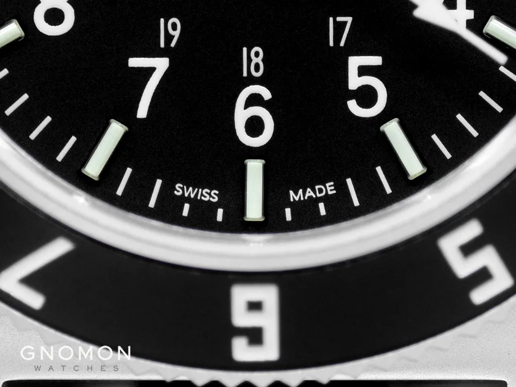 Pilot’s Navigator Stainless Steel Sterile Dial - 3-Piece Rubber Strap Kit Ref. WW194001SS-0830