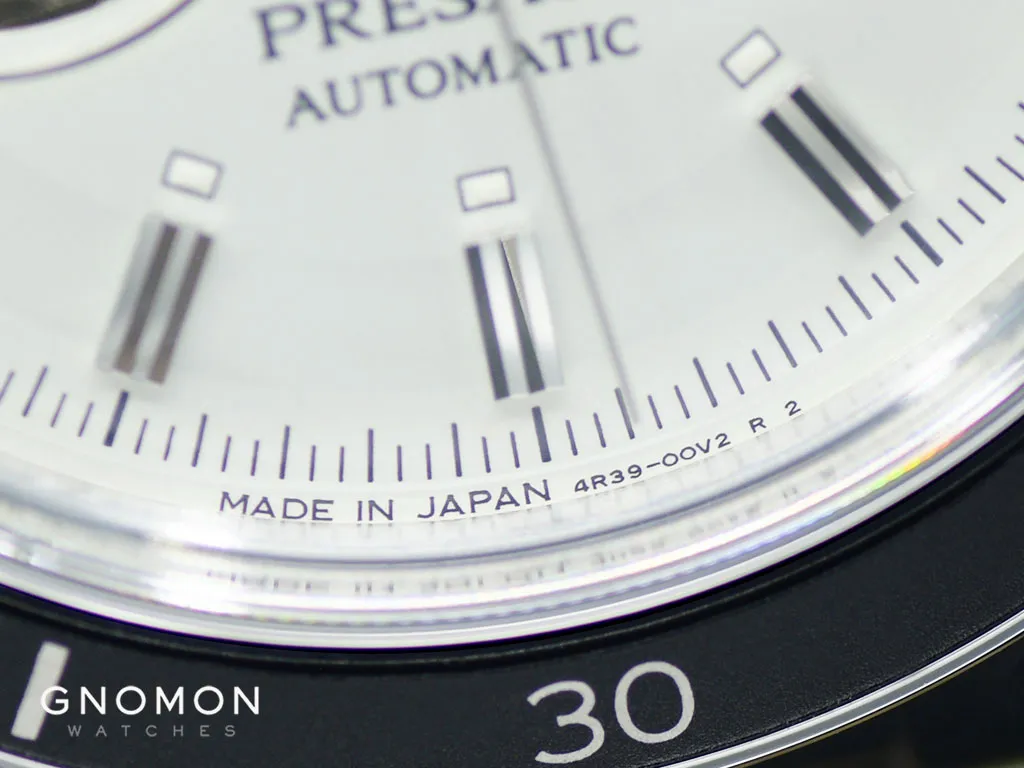 Presage “Style60’s” Series Open-Heart White Ref. SARY189