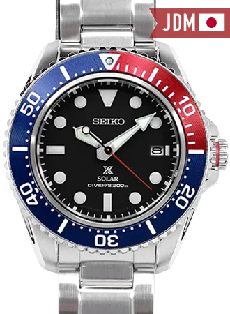 Prospex 200M Diver Scuba Solar "Pepsi" Ref. SBDJ053