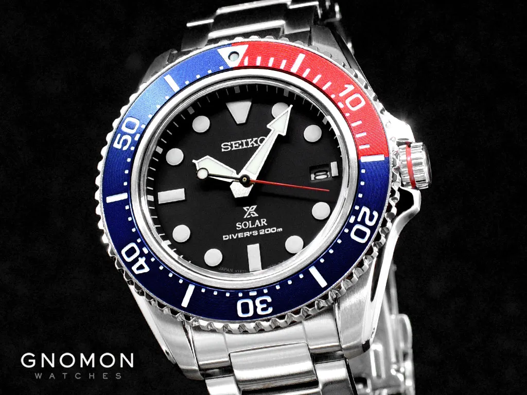 Prospex 200M Diver Scuba Solar "Pepsi" Ref. SBDJ053