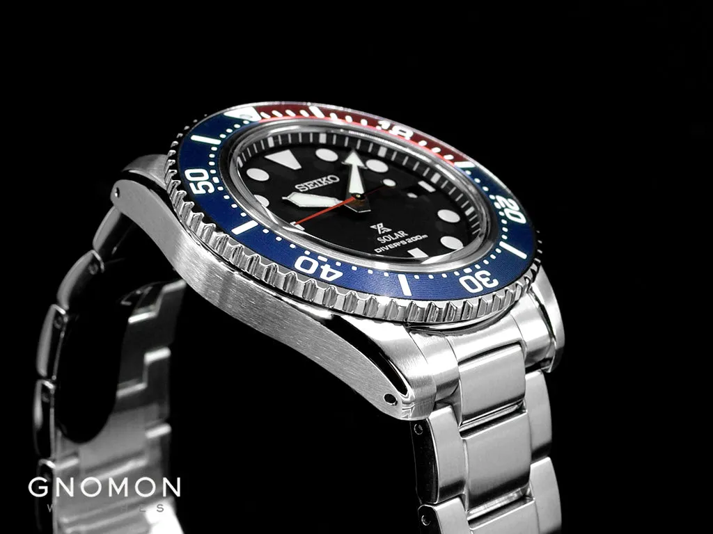 Prospex 200M Diver Scuba Solar "Pepsi" Ref. SBDJ053