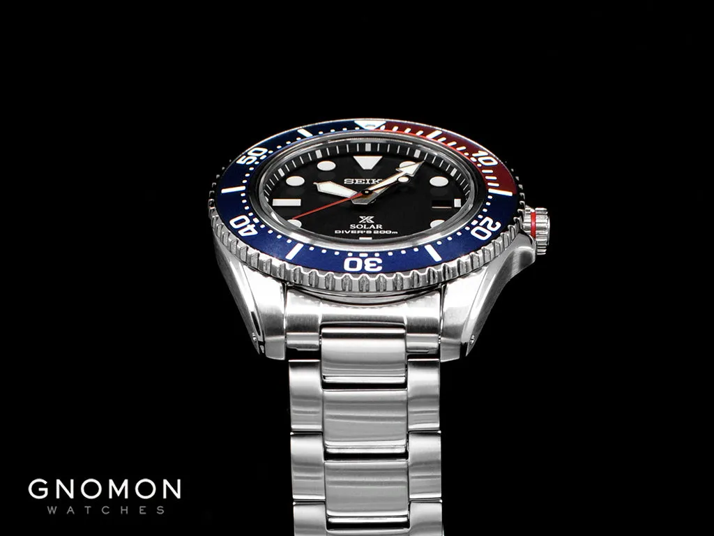 Prospex 200M Diver Scuba Solar "Pepsi" Ref. SBDJ053