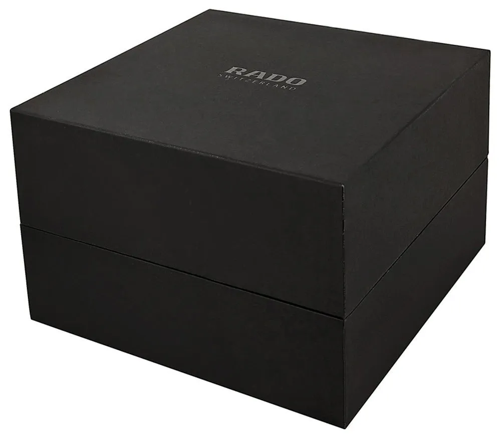 Rado D-Star Ceramos & Steel Mens Watch Calendar Quartz Grey Dial R15943113