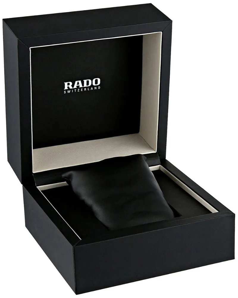 Rado HyperChrome Automatic Stainless Steel and Black Ceramic Womens Watch Black Dial Date R32049152