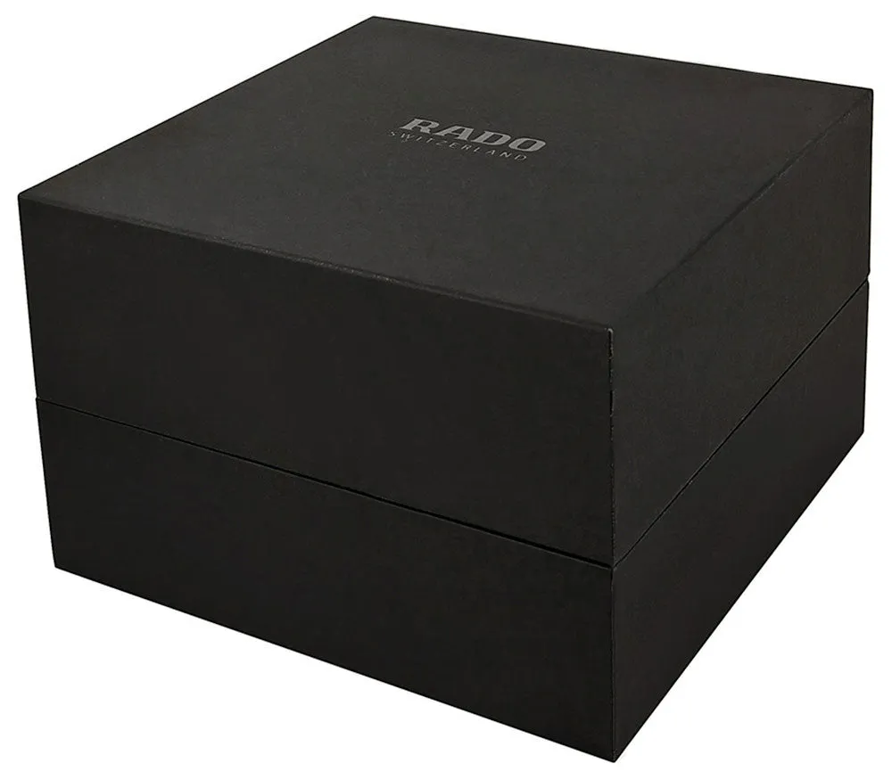 Rado True Thinline Black Ceramic Black Dial Quartz Womens Watch R27742152
