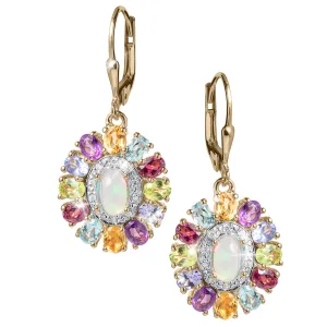 Rainbow Opal Earrings