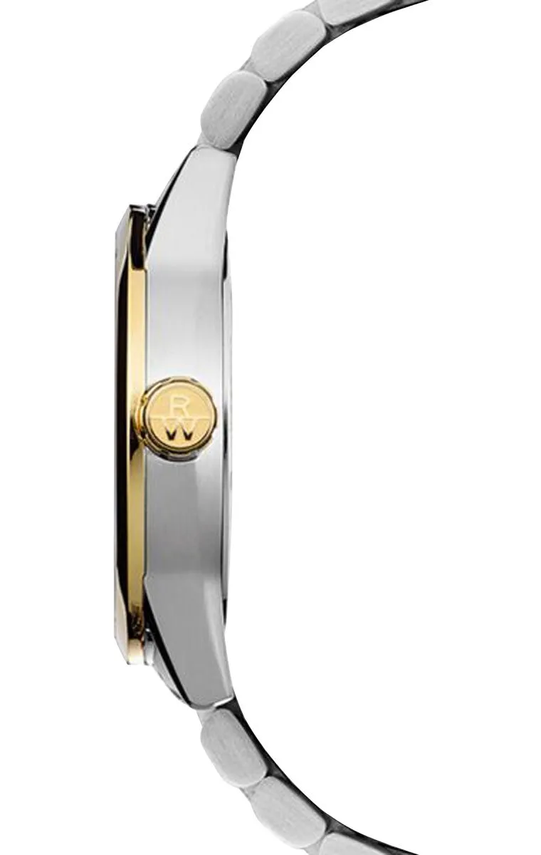 Raymond Weil Freelancer Automatic Two-Tone Stainless Steel Silver Dial Date Mens Watch 2740-STP-65021