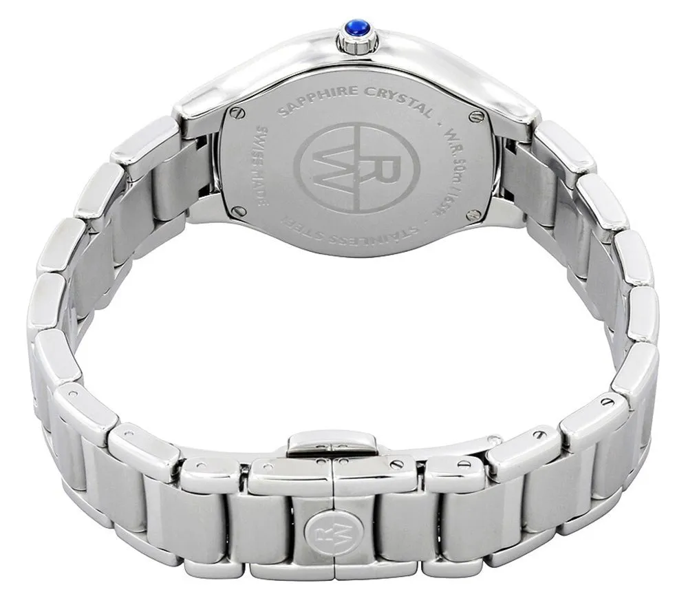 Raymond Weil Noemia Stainless Steel Blue Dial Diamonds Quartz Womens Watch 5132-ST-50081