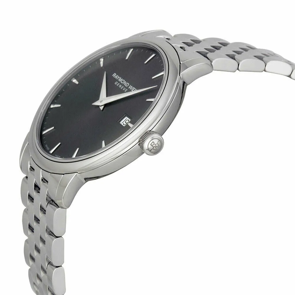 Raymond Weil Toccata Stainless Steel Gray Dial Date Quartz Mens Watch 5488-ST-60001