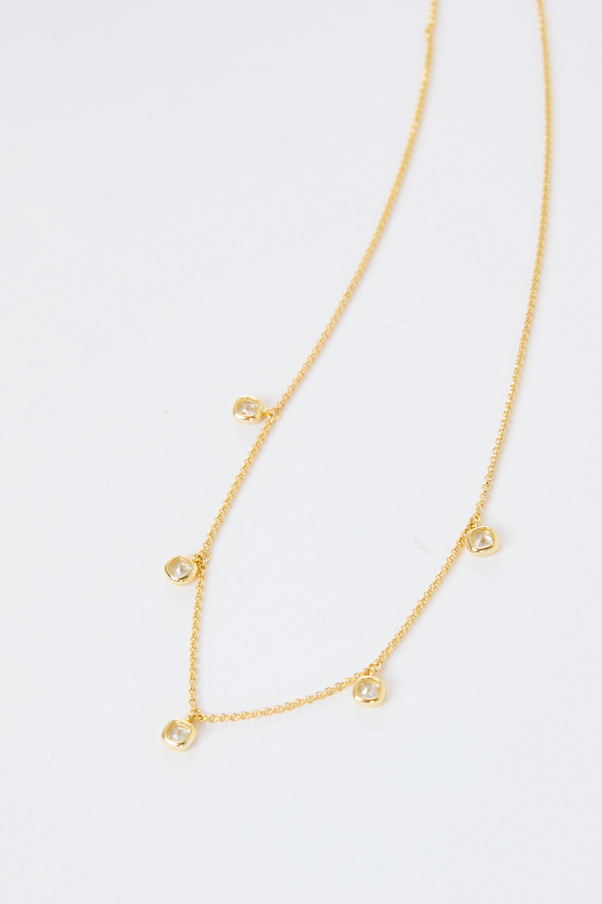 Ressi Multi Bezel Necklace