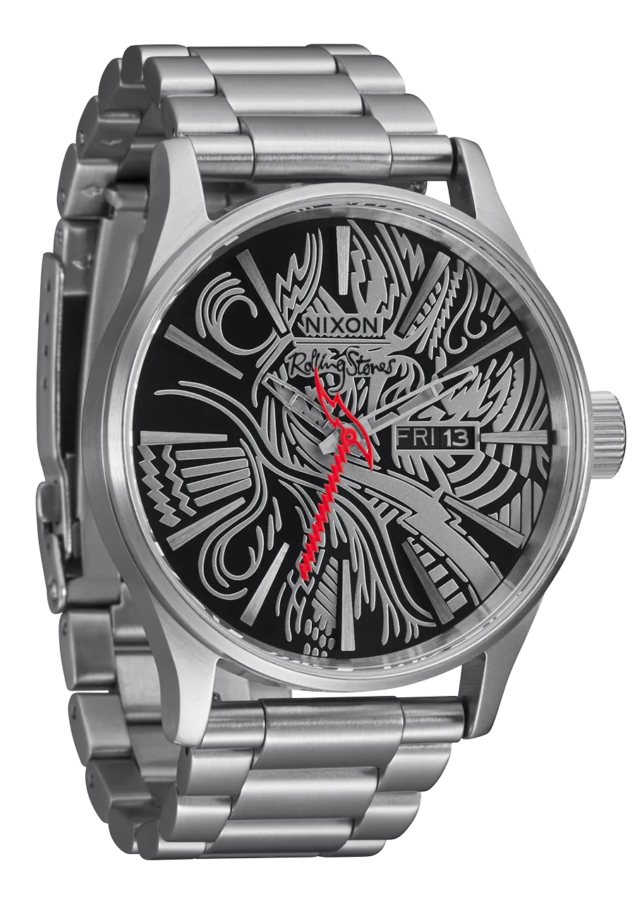Rolling Stones Sentry Stainless Steel - Silver / Black