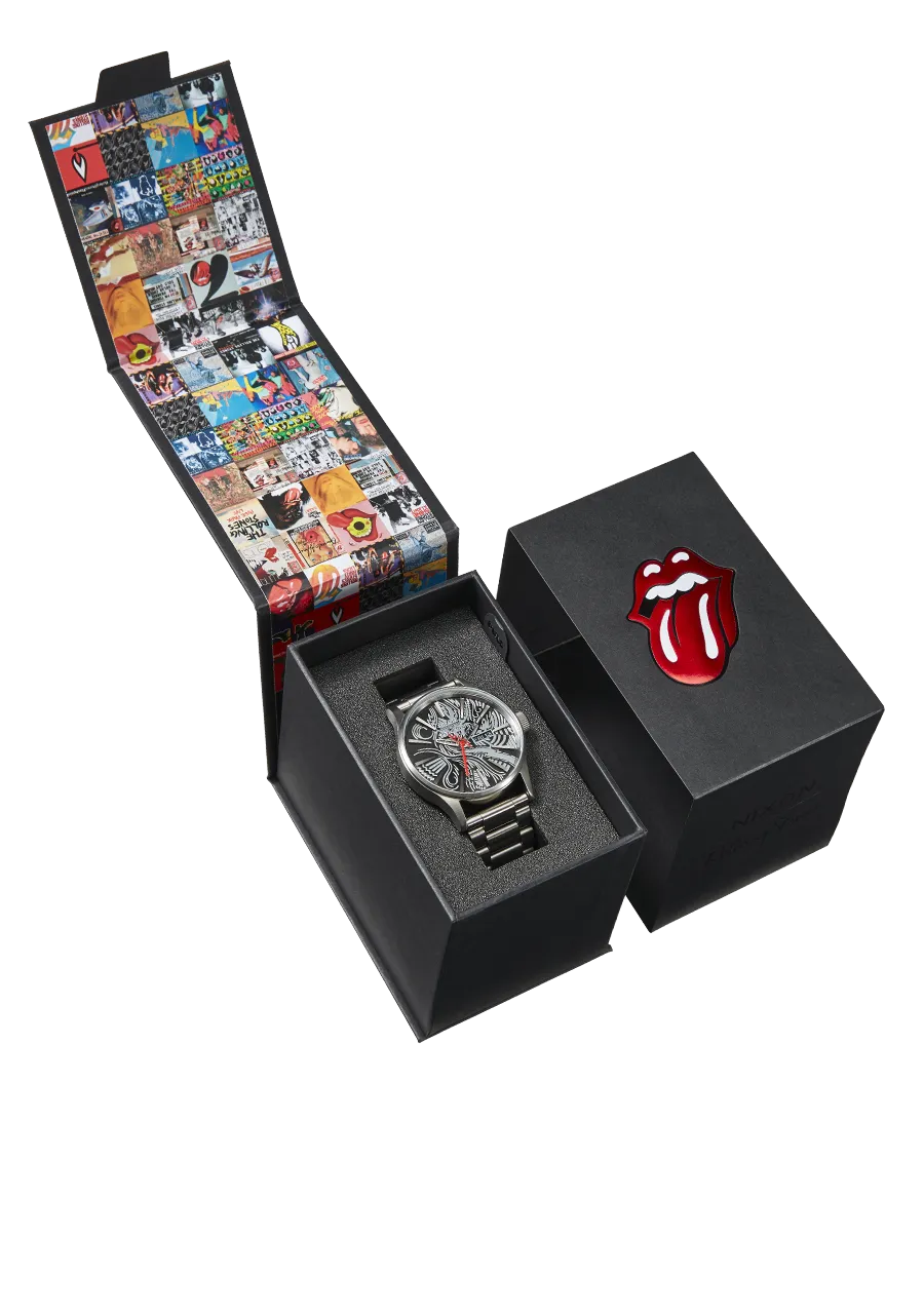 Rolling Stones Sentry Stainless Steel - Silver / Black