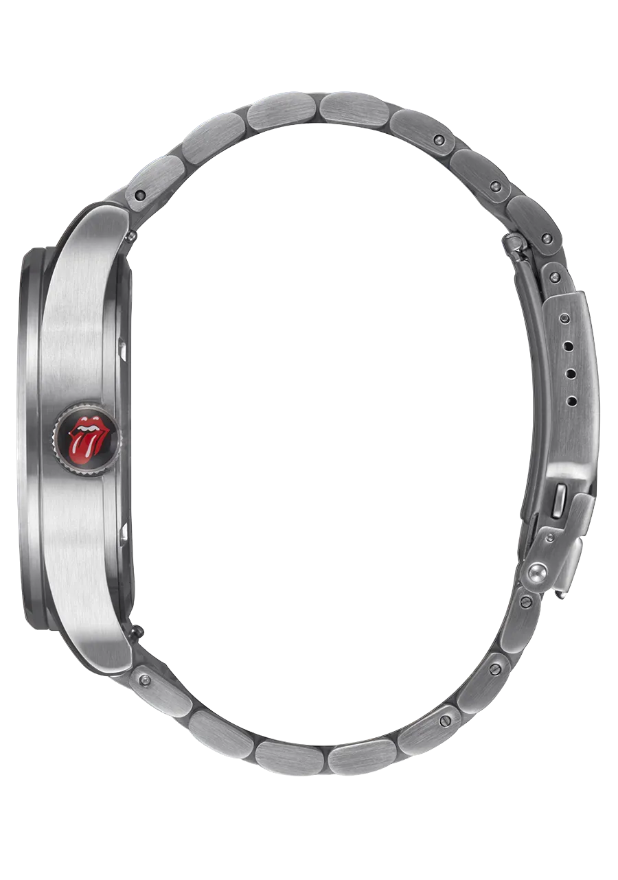 Rolling Stones Sentry Stainless Steel - Silver / Black