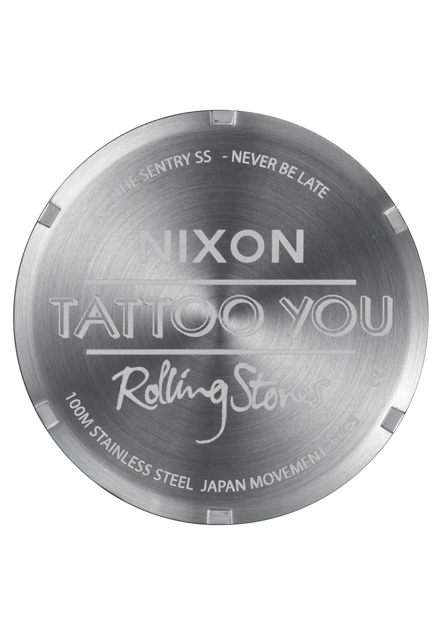 Rolling Stones Sentry Stainless Steel - Silver / Black