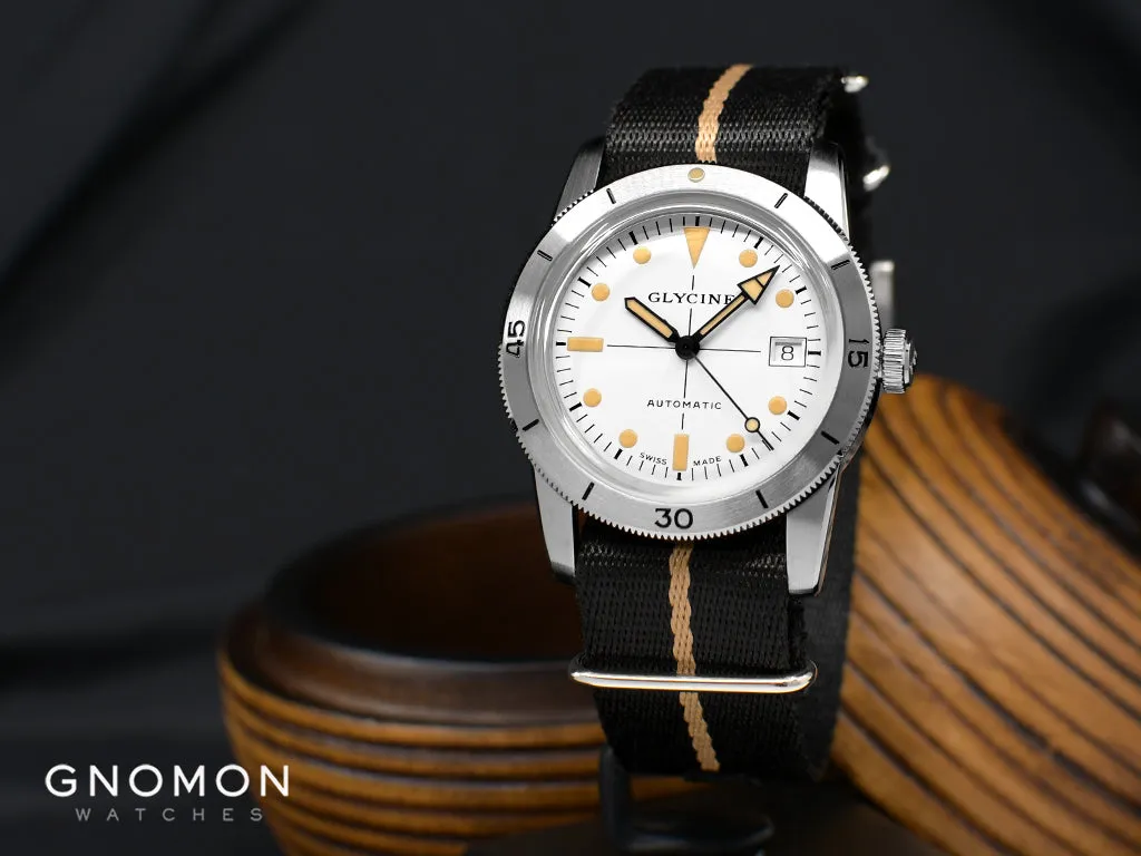 Sea Kraken 39mm White - Black Nylon Ref. GL0502