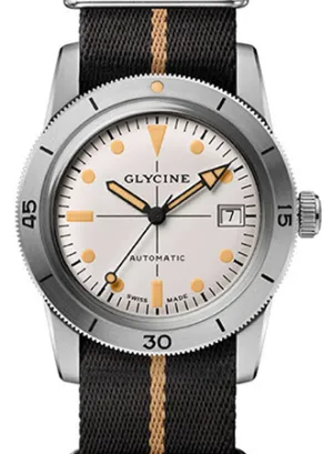 Sea Kraken 39mm White - Black Nylon Ref. GL0502