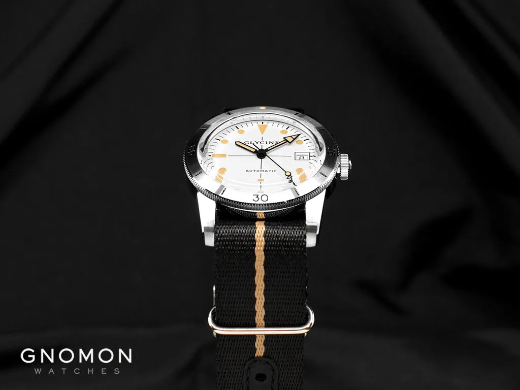 Sea Kraken 39mm White - Black Nylon Ref. GL0502