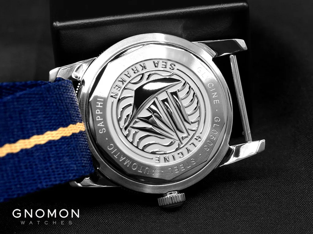 Sea Kraken 39mm White - Blue Nylon Ref. GL0503