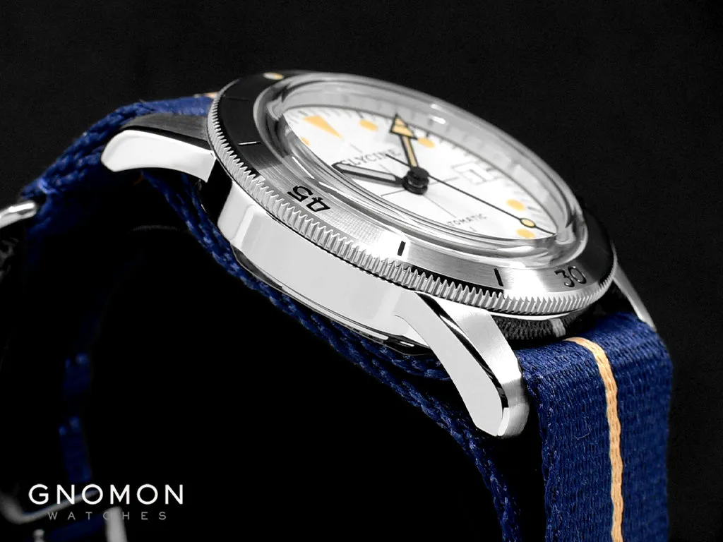 Sea Kraken 39mm White - Blue Nylon Ref. GL0503