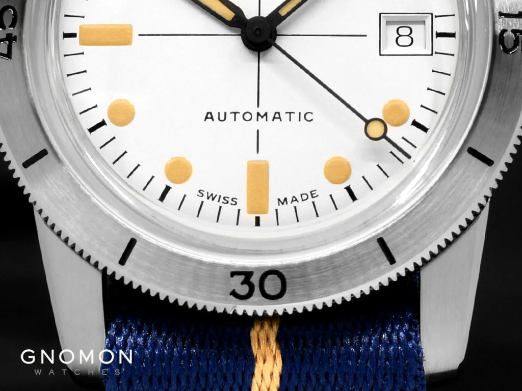 Sea Kraken 39mm White - Blue Nylon Ref. GL0503
