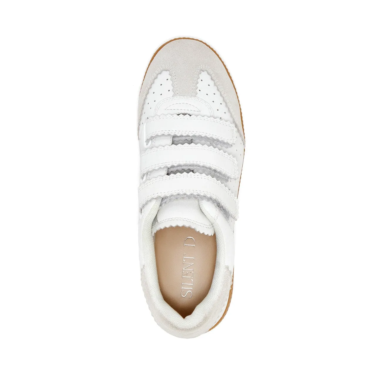 Seena Sneaker White Leather/Suede