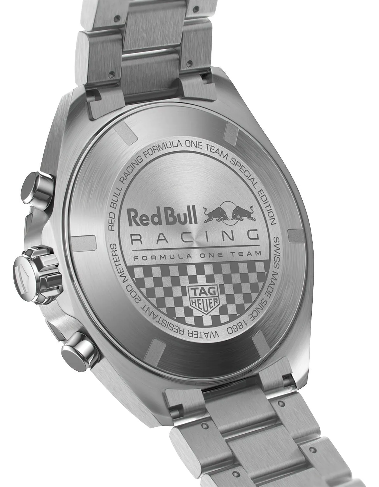 Special Edition TAG Heuer Formula 1 X Red Bull Racing Chronograph Stainless Steel Blue Dial Date Divers Quartz Mens Watch CAZ101AK.BA0842