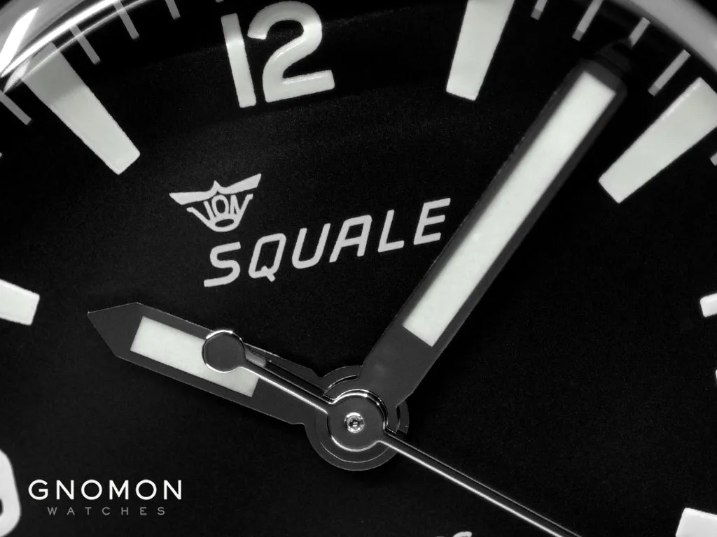 Super-Squale Arabic Numerals Black - Bracelet