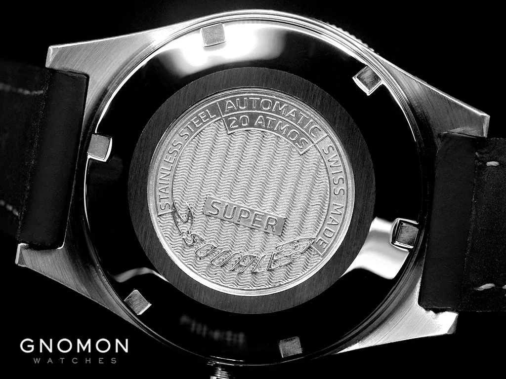 Super-Squale Arabic Numerals Black - Leather