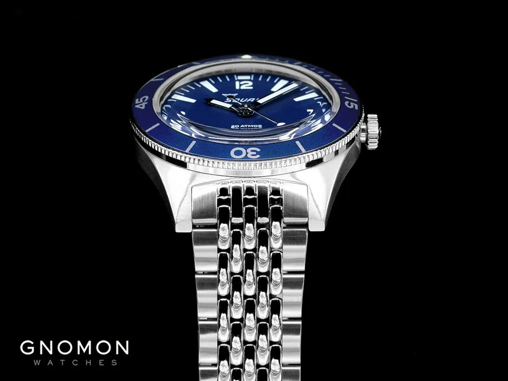 Super-Squale Arabic Numerals Blue - Bracelet