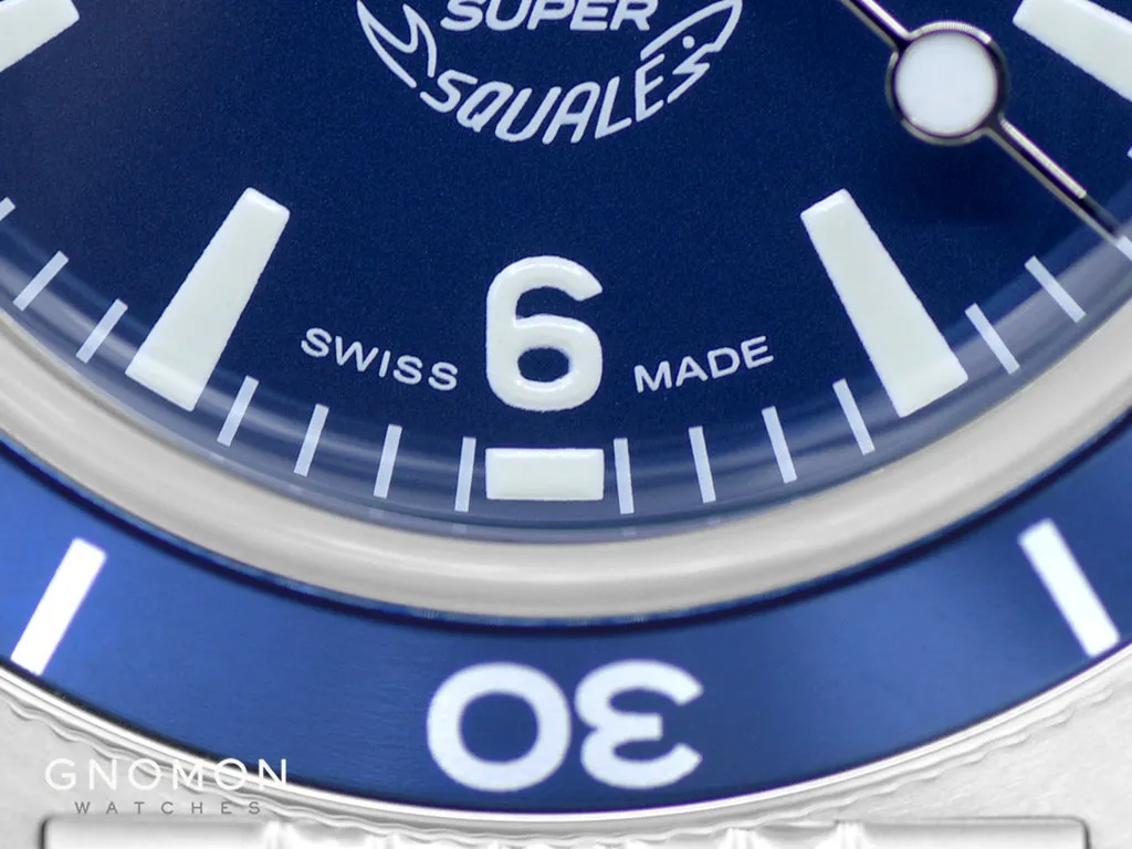 Super-Squale Arabic Numerals Blue - Bracelet