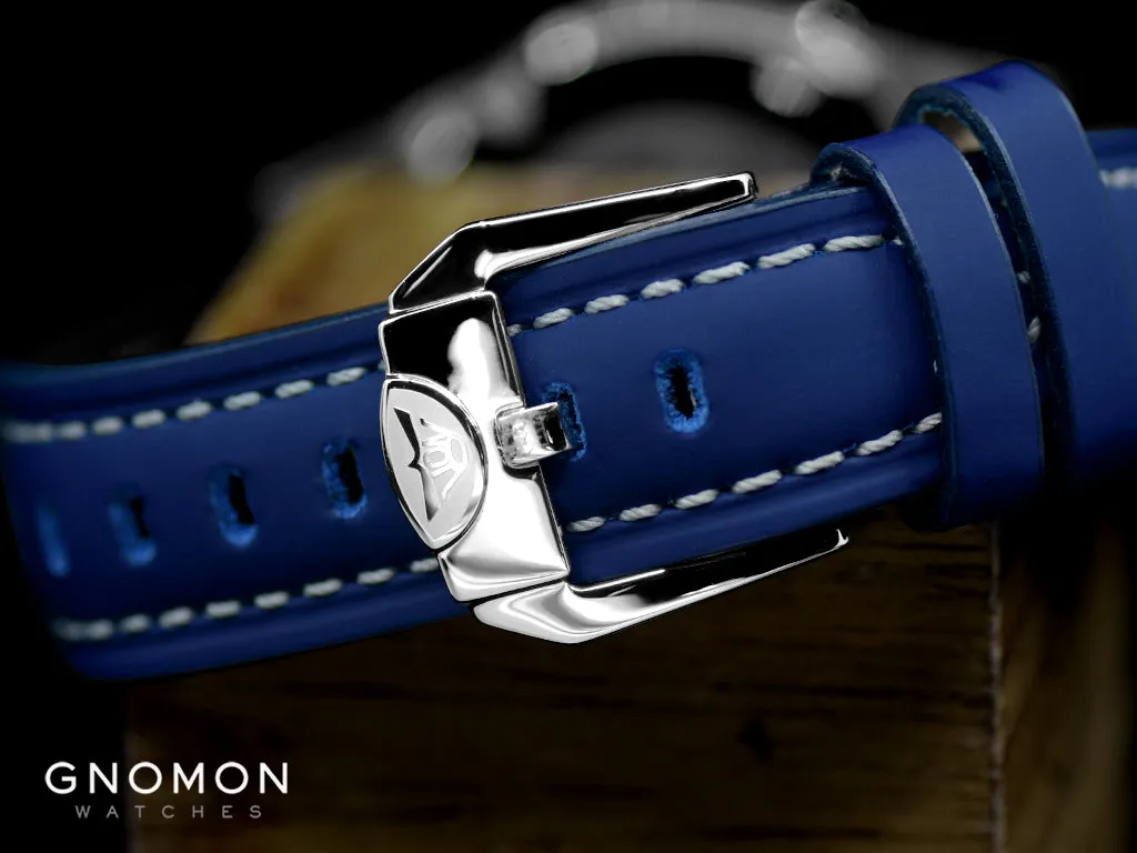 Super-Squale Arabic Numerals Blue - Leather