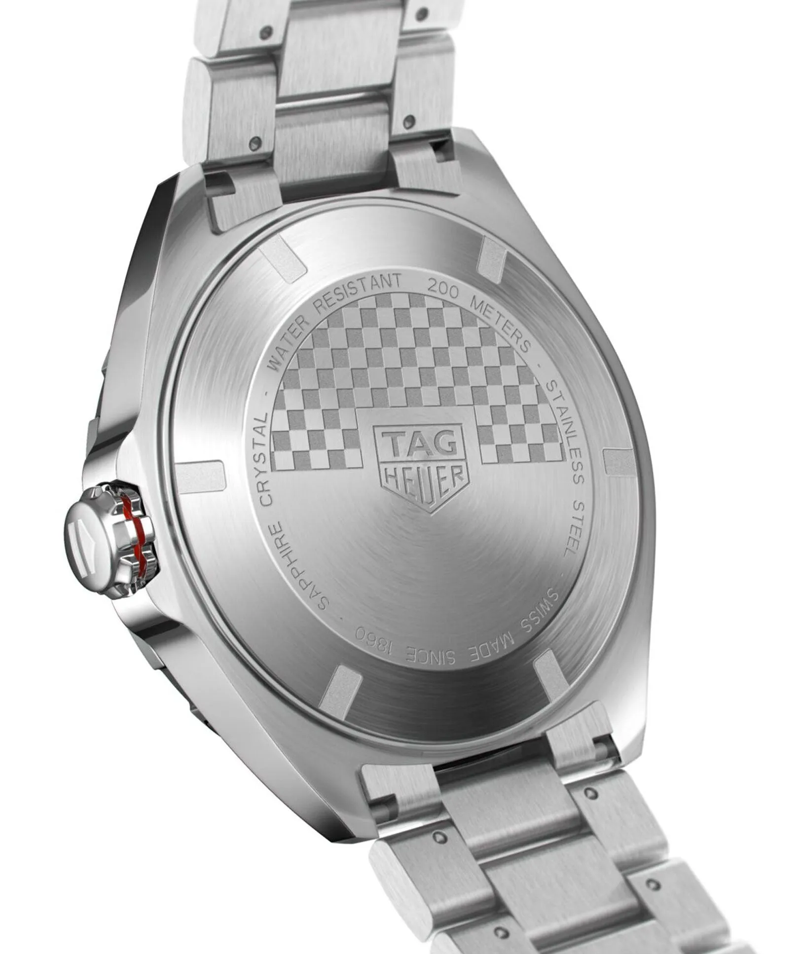TAG Heuer Formula 1 Automatic Stainless Steel Gray Dial Date Divers Mens Watch WAZ2011.BA0842