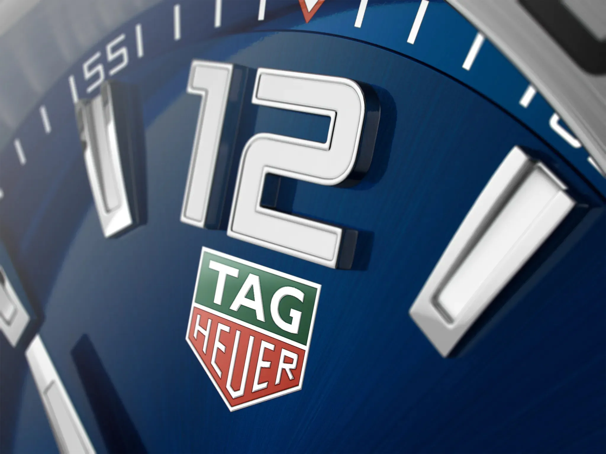 TAG Heuer Formula 1 Stainless Steel Blue Dial Date Divers Quartz Mens Watch WAZ1118.BA0875
