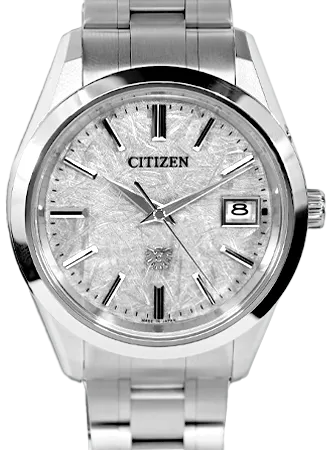 The Citizen Eco-Drive Super Titanium Soaring Eagle Silver Ref. AQ4100-57B