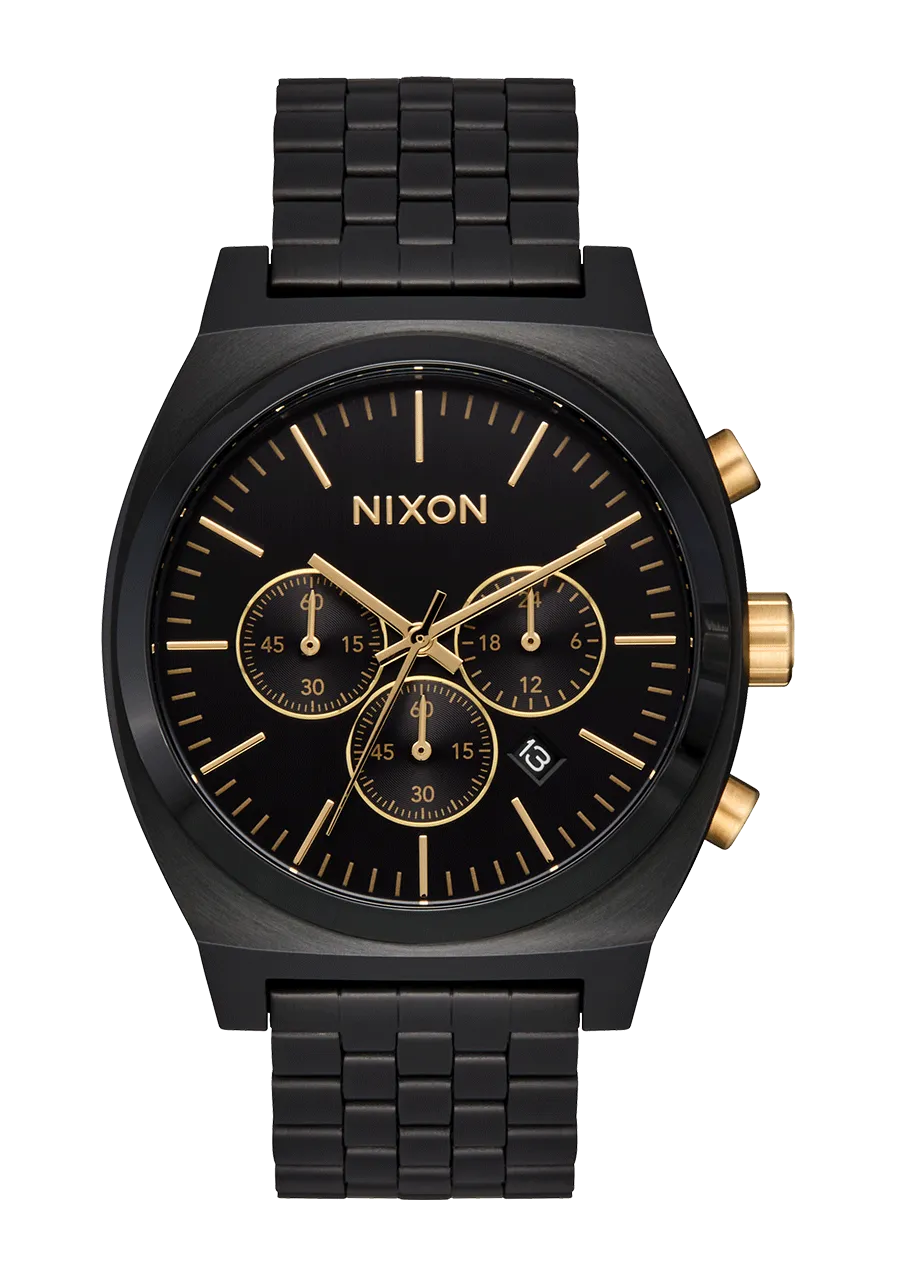 Time Teller Chrono - Black / Black / Gold