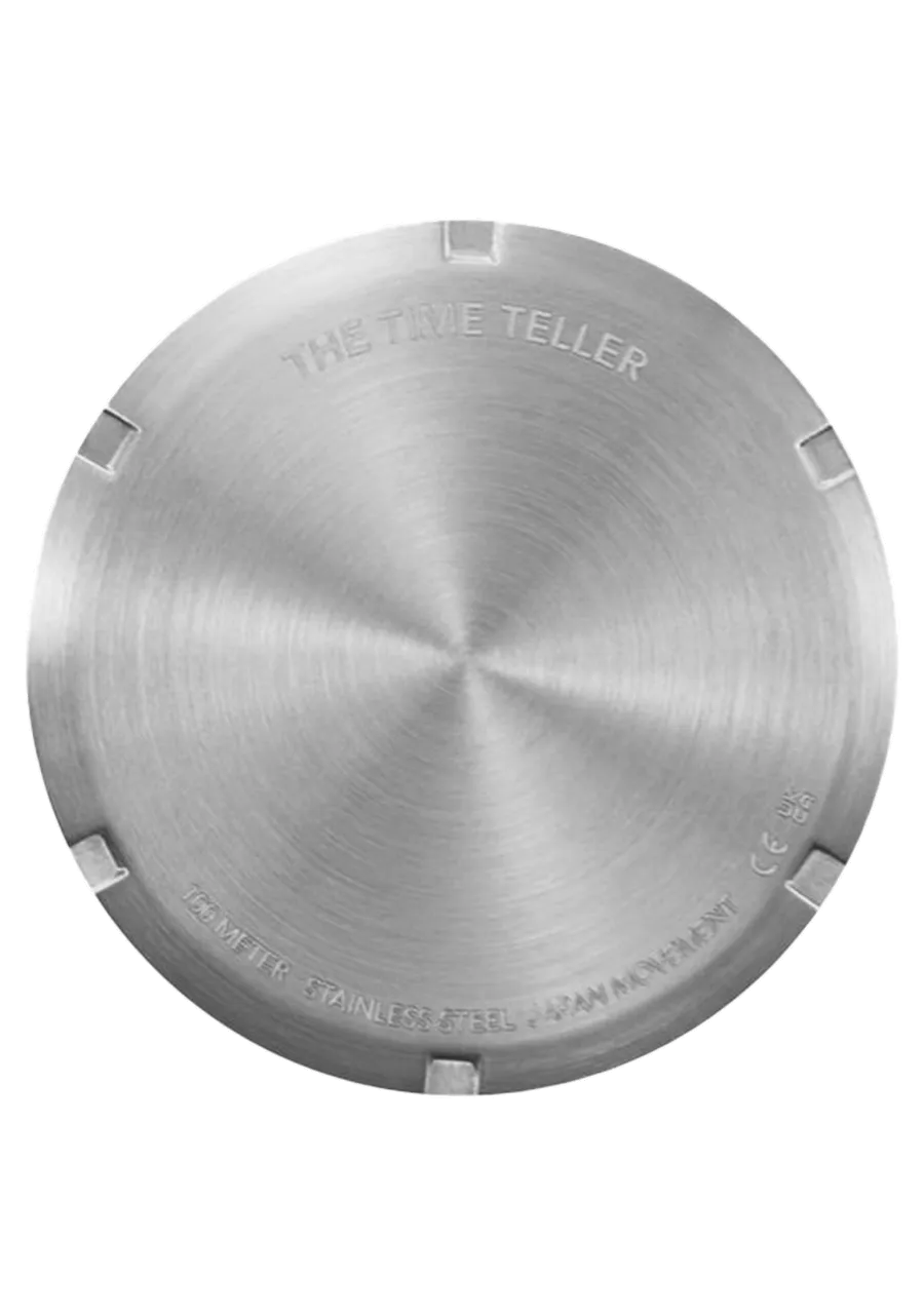 Time Teller - Fisheye / Silver / Black