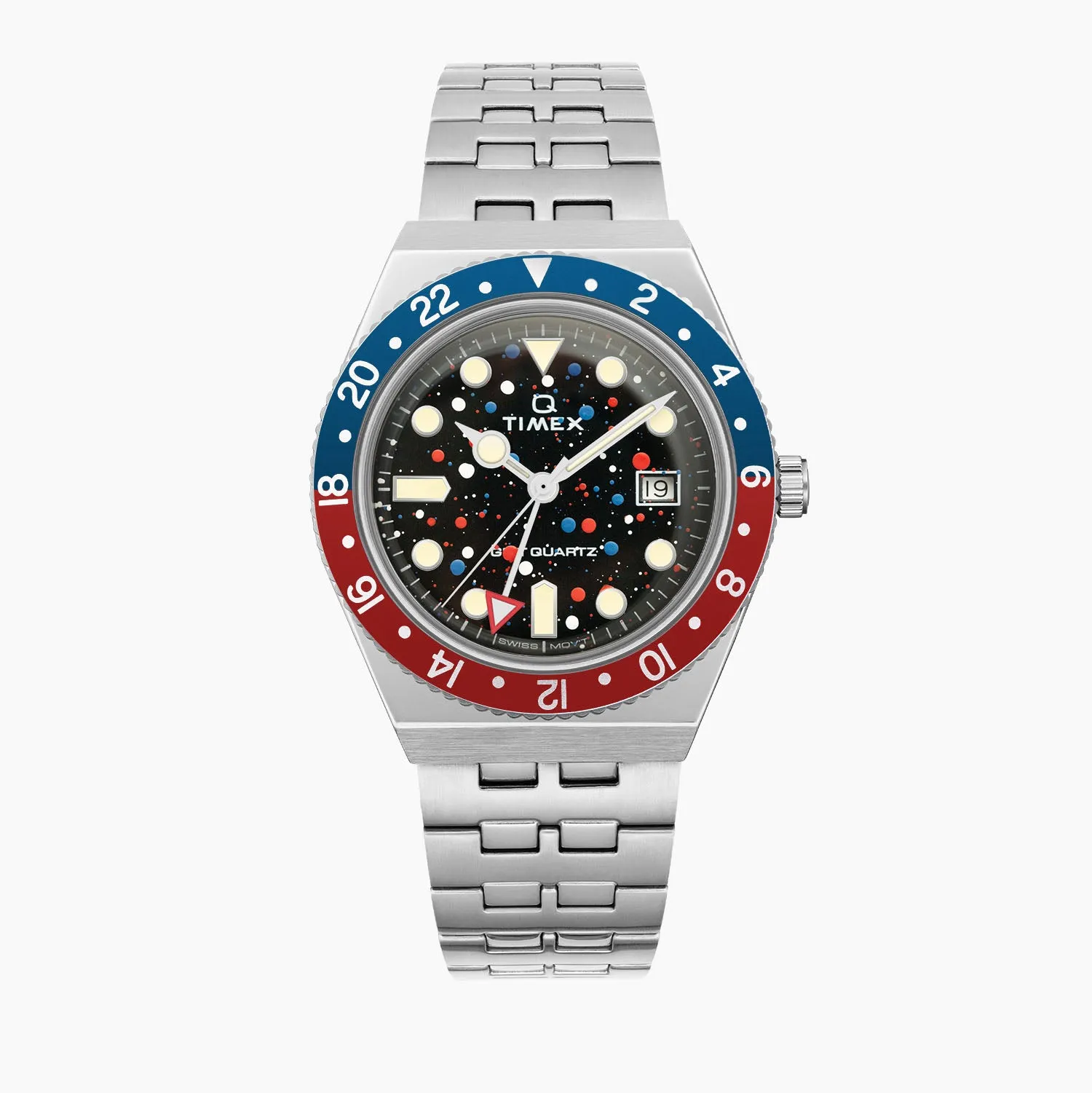 Timex Q GMT Crimson Sky