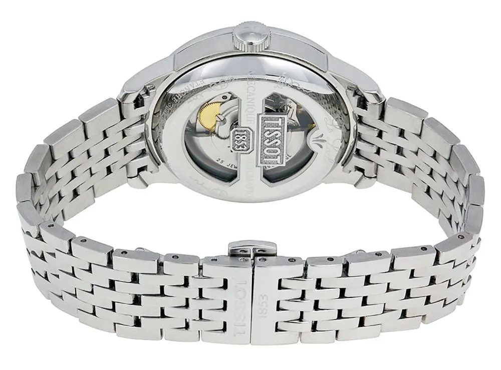 Tissot Le Locle Stainless Steel Automatic Silver Dial Date Mens Watch T0064281103801