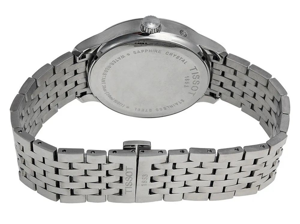 Tissot T-Classic Tradition Stainless Steel GMT Anthracite Dial Date Quartz Mens Watch T0636391106700