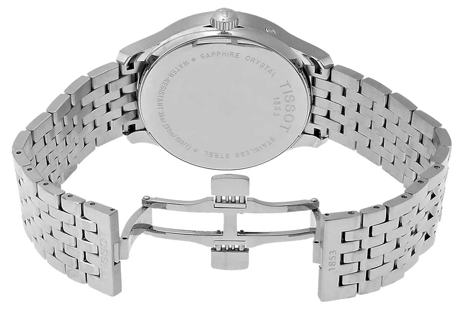 Tissot T-Classic Tradition Stainless Steel GMT Anthracite Dial Date Quartz Mens Watch T0636391106700