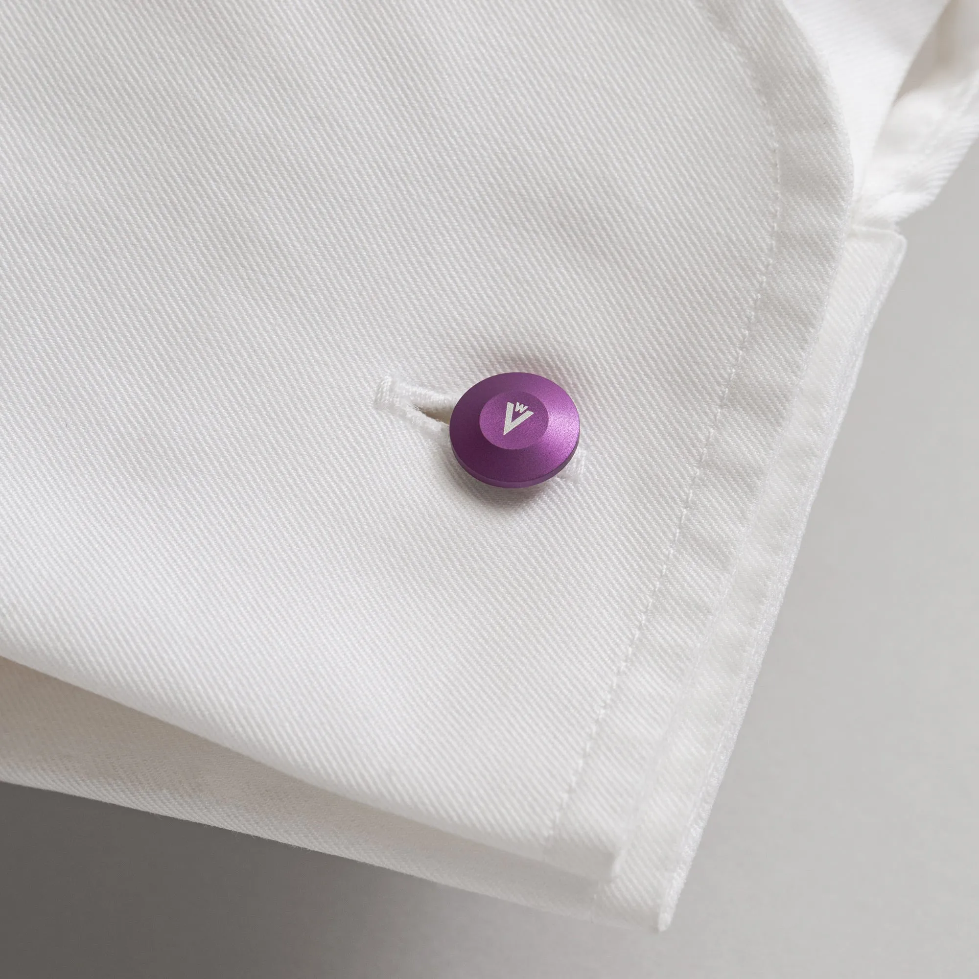 VC1-PP Aluminium Cufflinks