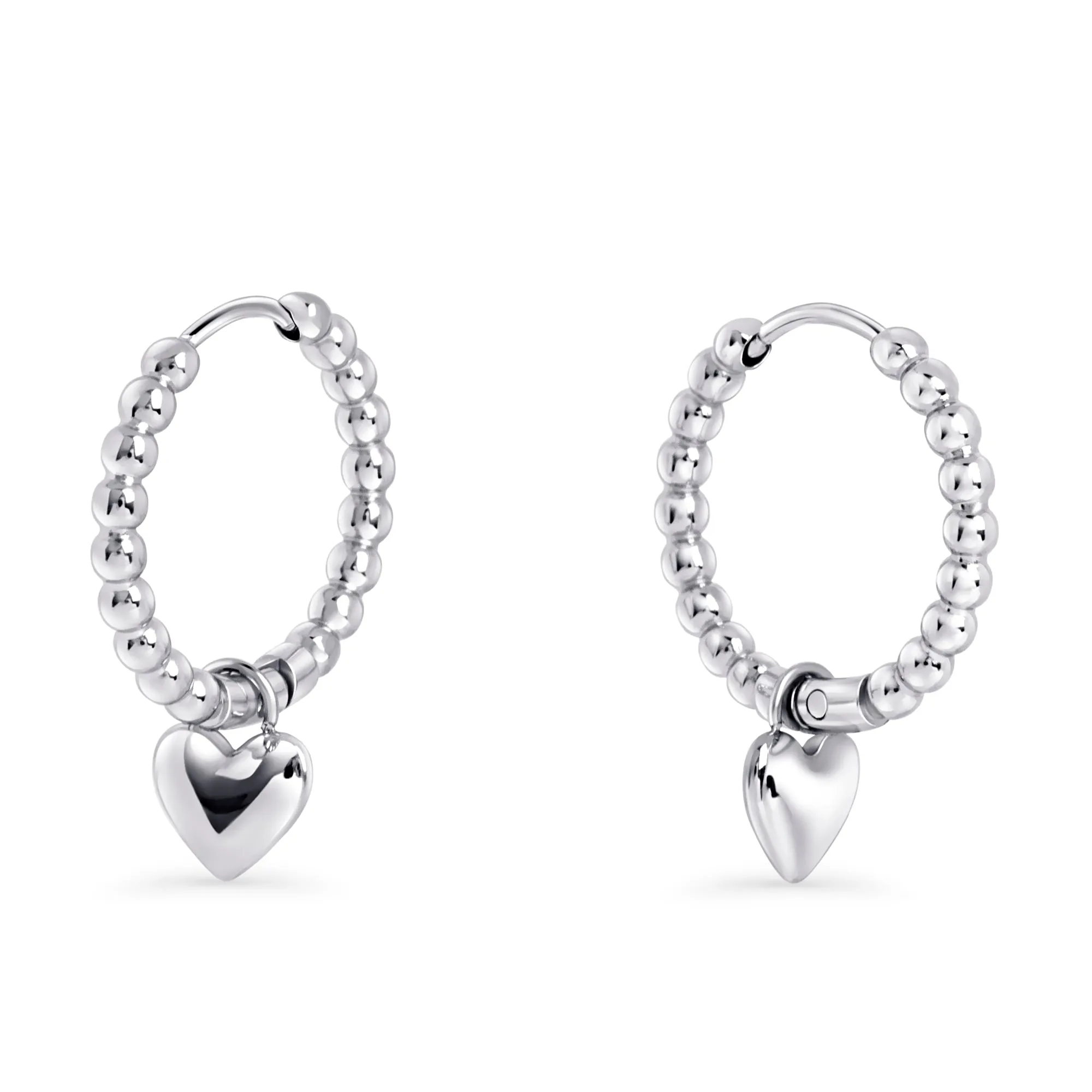 Violet Huggie Earrings
